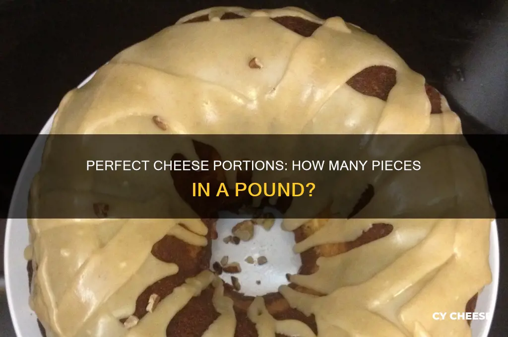 how many pieces of cheese out of a pound