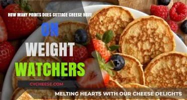 Cottage Cheese Points on Weight Watchers: A Nutritional Breakdown