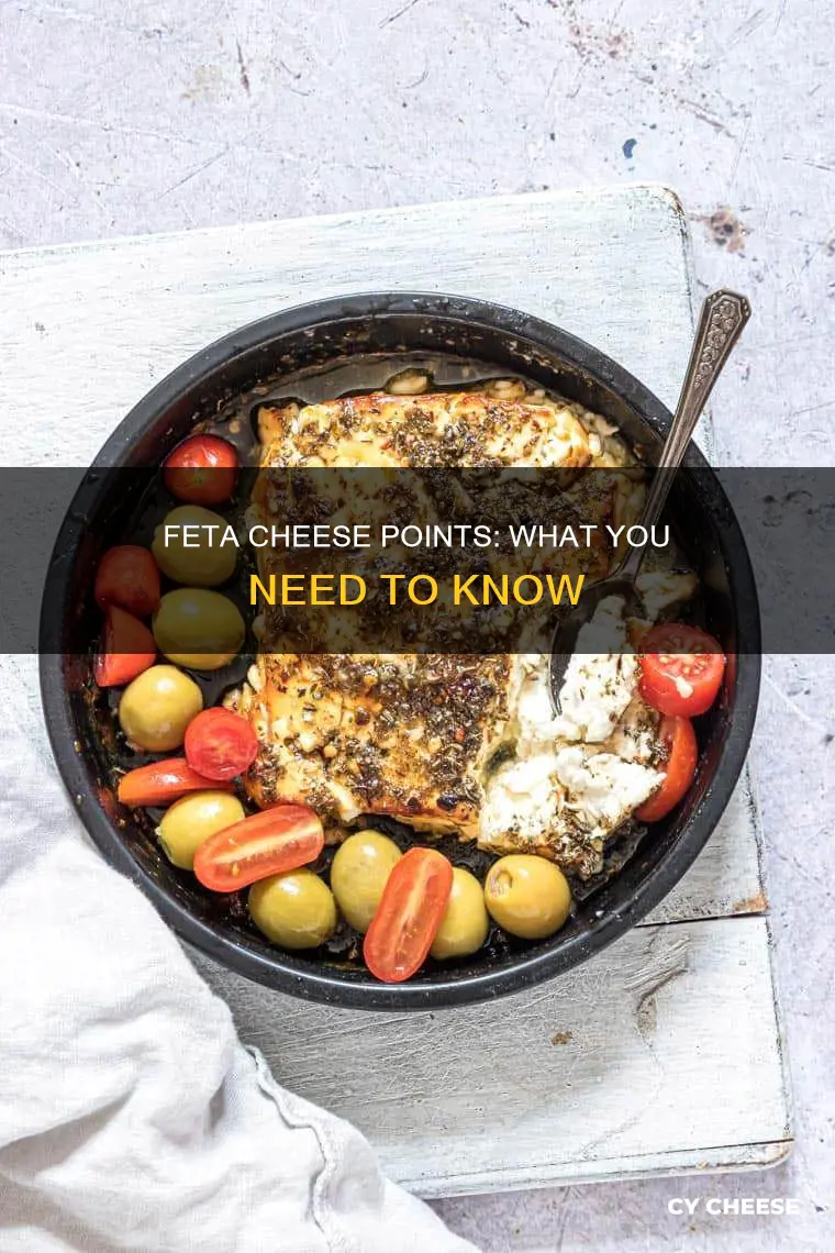 how many points does feta cheese have