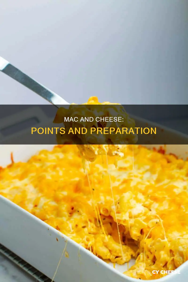 how many points in fried macaroni and cheese