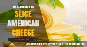 American Cheese Slice Points: Uncovering the Nutritional Value in One Slice