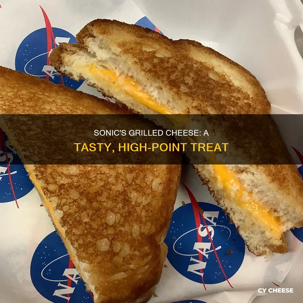 how many points in sonic grilled cheese