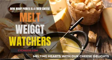 Weight Watchers' Fried Cheese Melt: How Many Points?