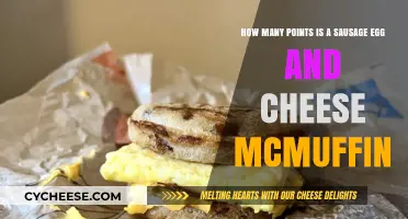 Sausage Egg and Cheese McMuffin: Unveiling Its Point Value