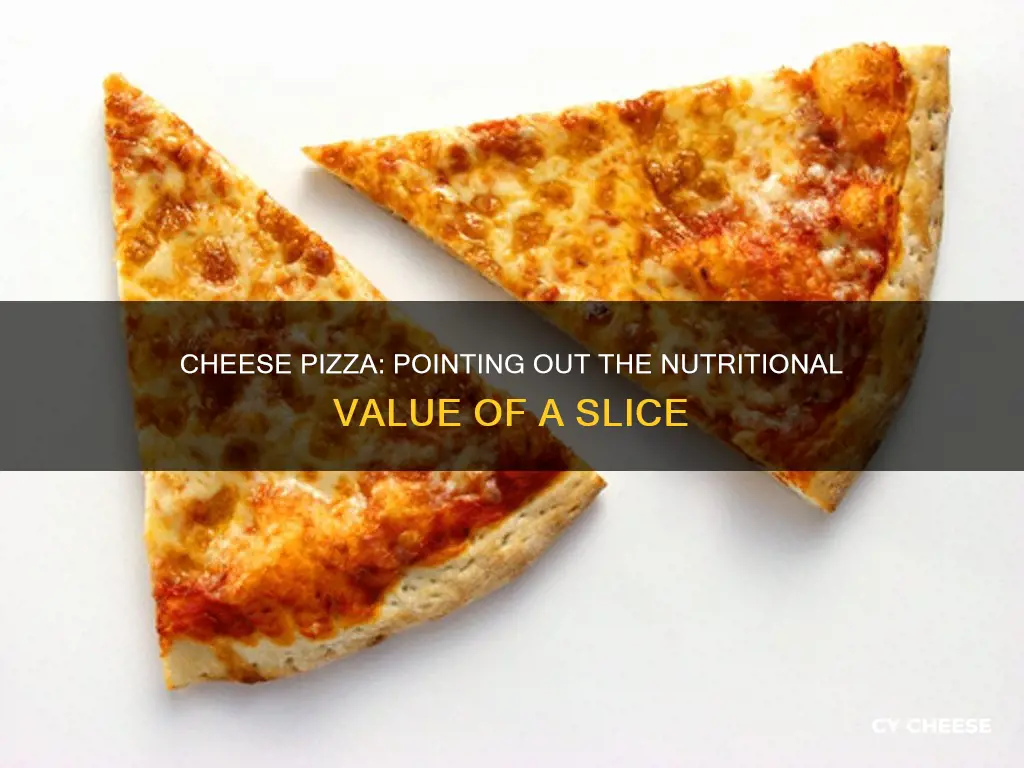 how many points is a slice of cheese pizza