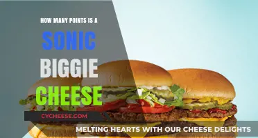 Sonic Biggie Cheese Points: Unveiling the Calorie and Reward Value