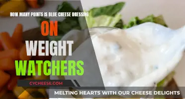 Weight Watchers: Blue Cheese Dressing Points Value