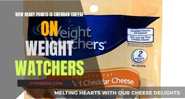 Cheese Delight: Unveiling Cheddar's Points Value on Weight Watchers