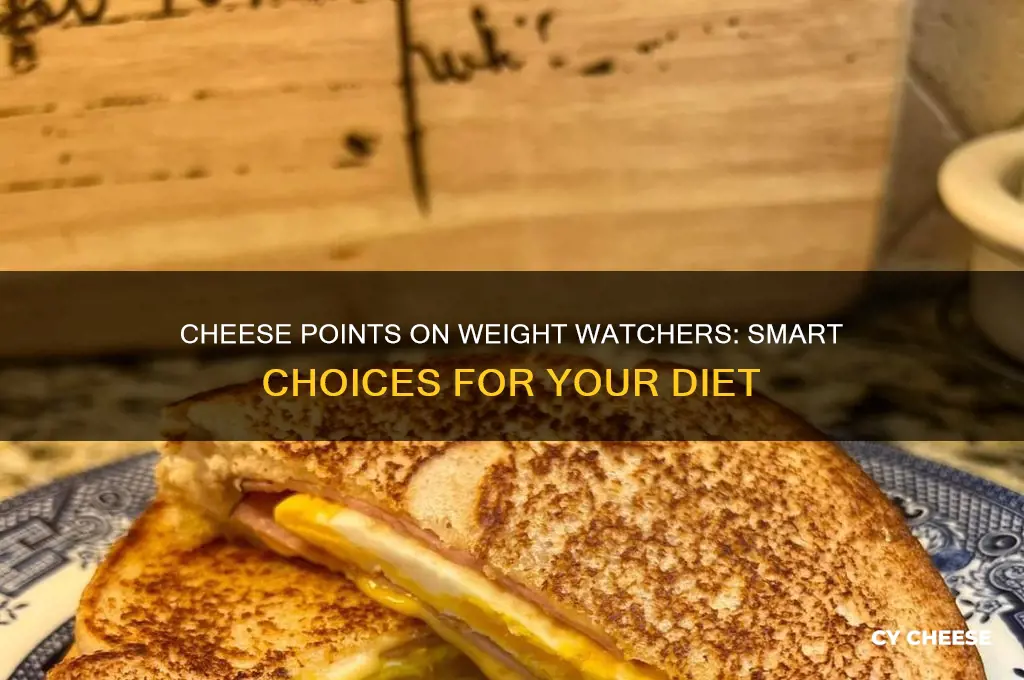how many points is cheese on weight watchers