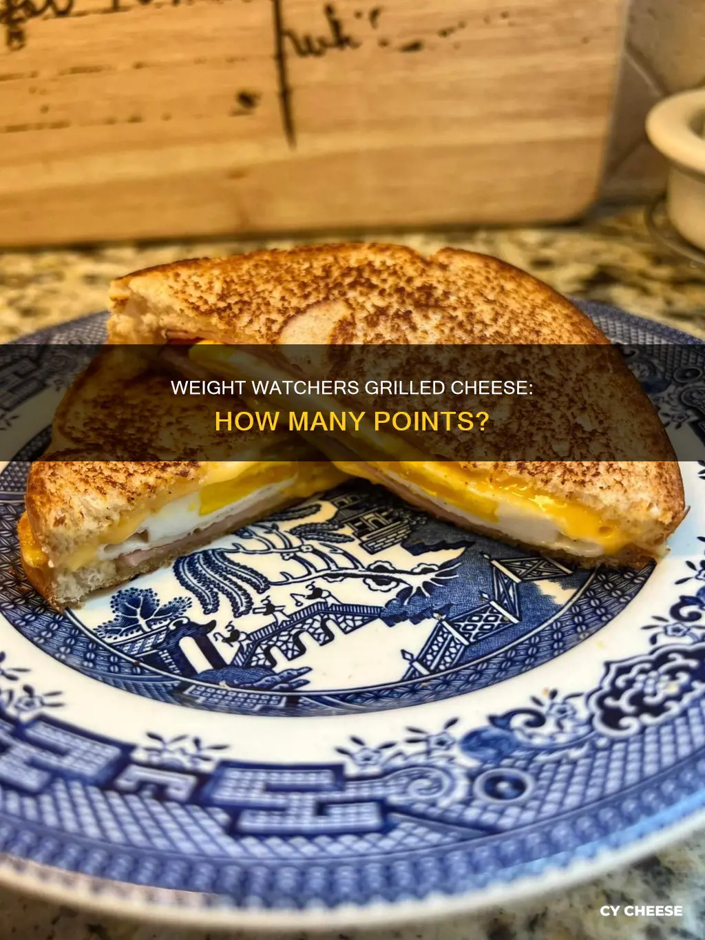 how many points is grilled cheese on weight watchers