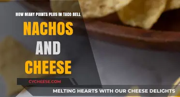 Taco Bell Nachos and Cheese: Calculating Points Plus for Your Snack