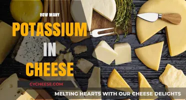 Potassium Content in Cheese: A Nutritional Breakdown and Benefits
