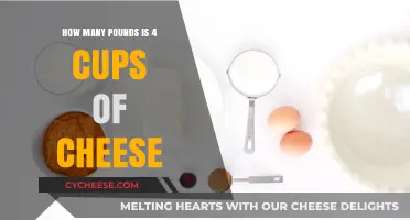 Cheese Conversion: Cups to Pounds