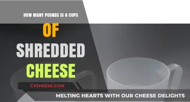 Cheese Conversion: Cups to Pounds