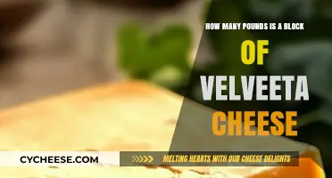 Velveeta Cheese Block Weight: How Many Pounds Does It Weigh?
