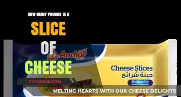 How Much Does a Slice of Cheese Weigh in Pounds?