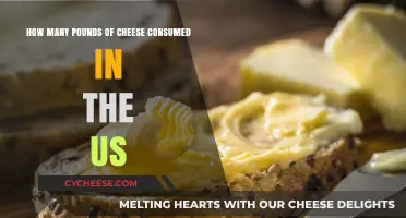 America's Cheese Obsession: Uncovering the Pounds Consumed Annually