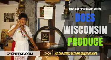 Wisconsin's Cheese Production: Unveiling the State's Annual Poundage