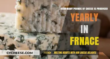 France's Annual Cheese Production: Pounds of Delight Revealed