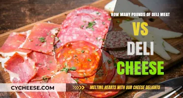Deli Meat vs. Cheese: Comparing Pounds for Your Perfect Sandwich
