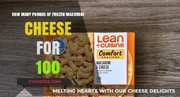 Feeding 100: Calculating Frozen Macaroni and Cheese Portions
