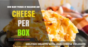 Mac and Cheese: How Many Pounds in a Box?
