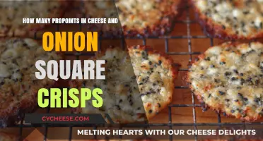 Crunching Numbers: ProPoints in Cheese and Onion Square Crisps