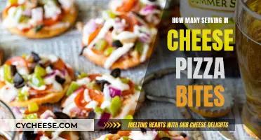 Cheese Pizza Bites: The Perfect Serving Size