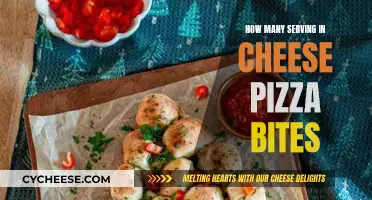 Cheese Pizza Bites: How Many Servings Can You Get?