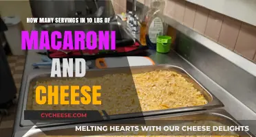 Mac and Cheese Servings: How Far Does 10 Pounds Go?
