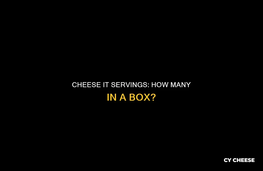 how many servings in cheese it