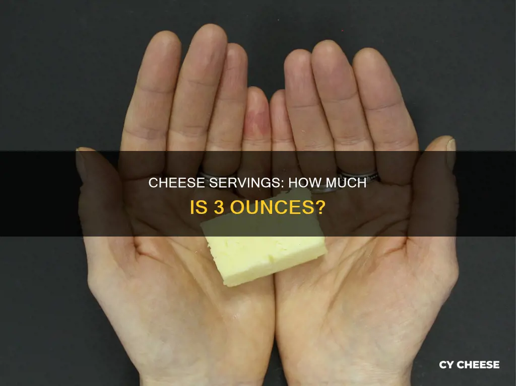 how many servings is 3 4 oz of cheese