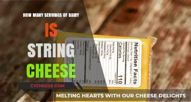 String Cheese Servings: How Much Dairy?