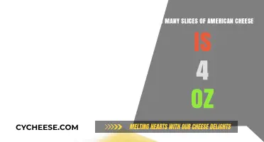 Measuring American Cheese: How Many Slices Make Up 4 Ounces?