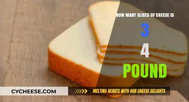 Understanding Cheese Measurements: How Many Slices in 3/4 Pound?