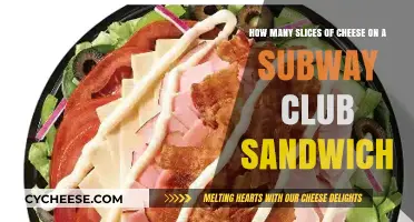 Subway Club Sandwich Cheese Slices: Uncovering the Perfect Count