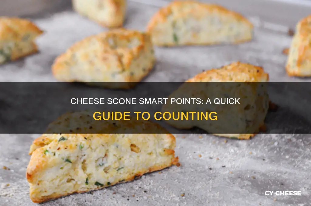 how many smart points in a cheese scone