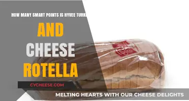Smart Points Guide: Hyvee Turkey and Cheese Rotella Calorie Count