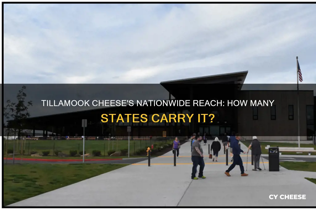 how many states is tillamock cheese sold in