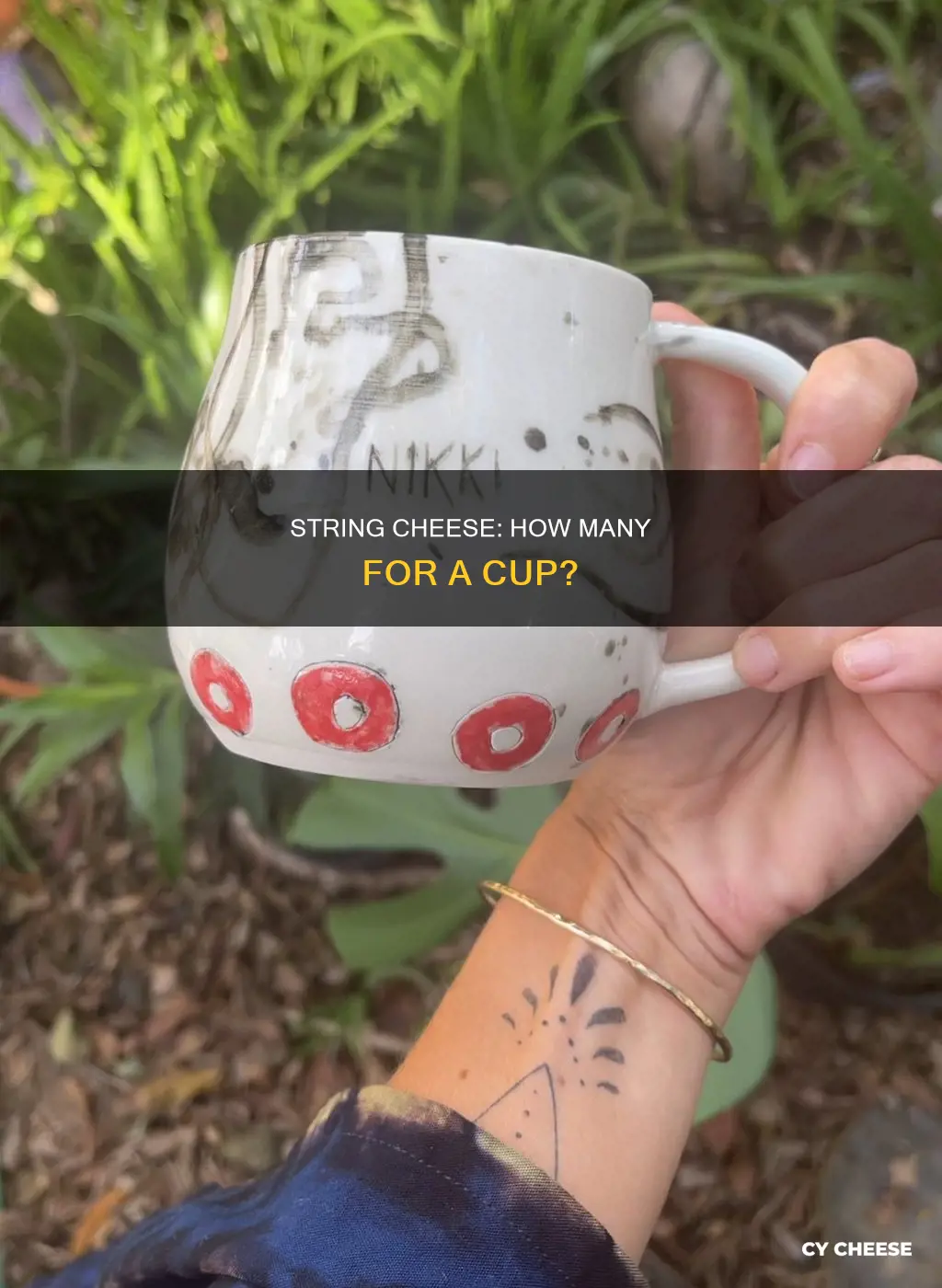 how many string cheese equal a cup