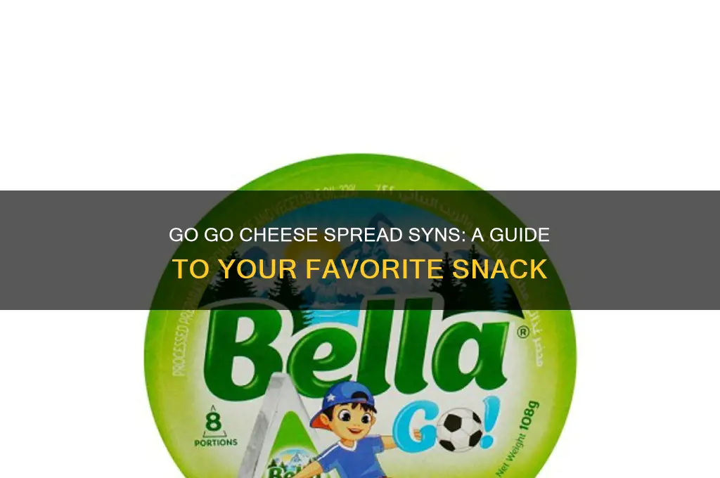 how many syns in go go cheese spread