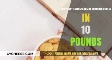 Measuring Shredded Cheese: Tablespoons in 10 Pounds Explained