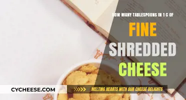 Measuring Fine Shredded Cheese: Tablespoons in 1 Cup Explained