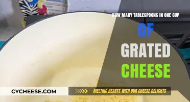 Grated Cheese Conundrum: Tablespoons to Cups