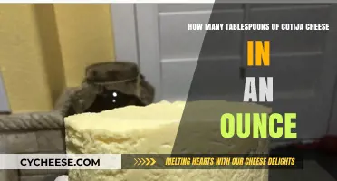 Measuring Cotija Cheese: Tablespoons per Ounce Conversion Guide
