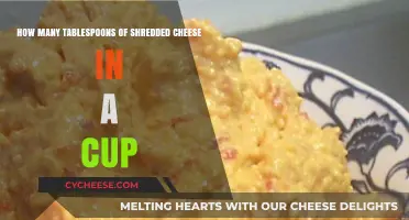 Measuring Shredded Cheese: How Many Tablespoons Make a Cup?