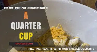 Shredded Cheese Conversions: Tablespoons to Cups