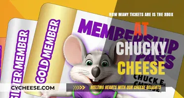 Xbox Tickets at Chuck E. Cheese: How Many Can You Win?