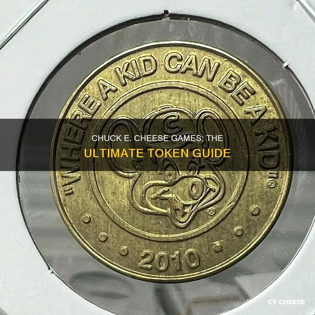 how many tokens are chuck e cheese games