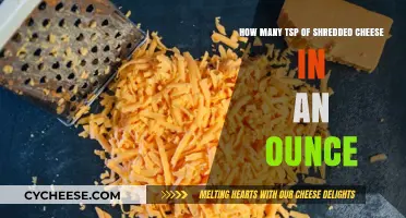Measuring Shredded Cheese: How Many Teaspoons in an Ounce?